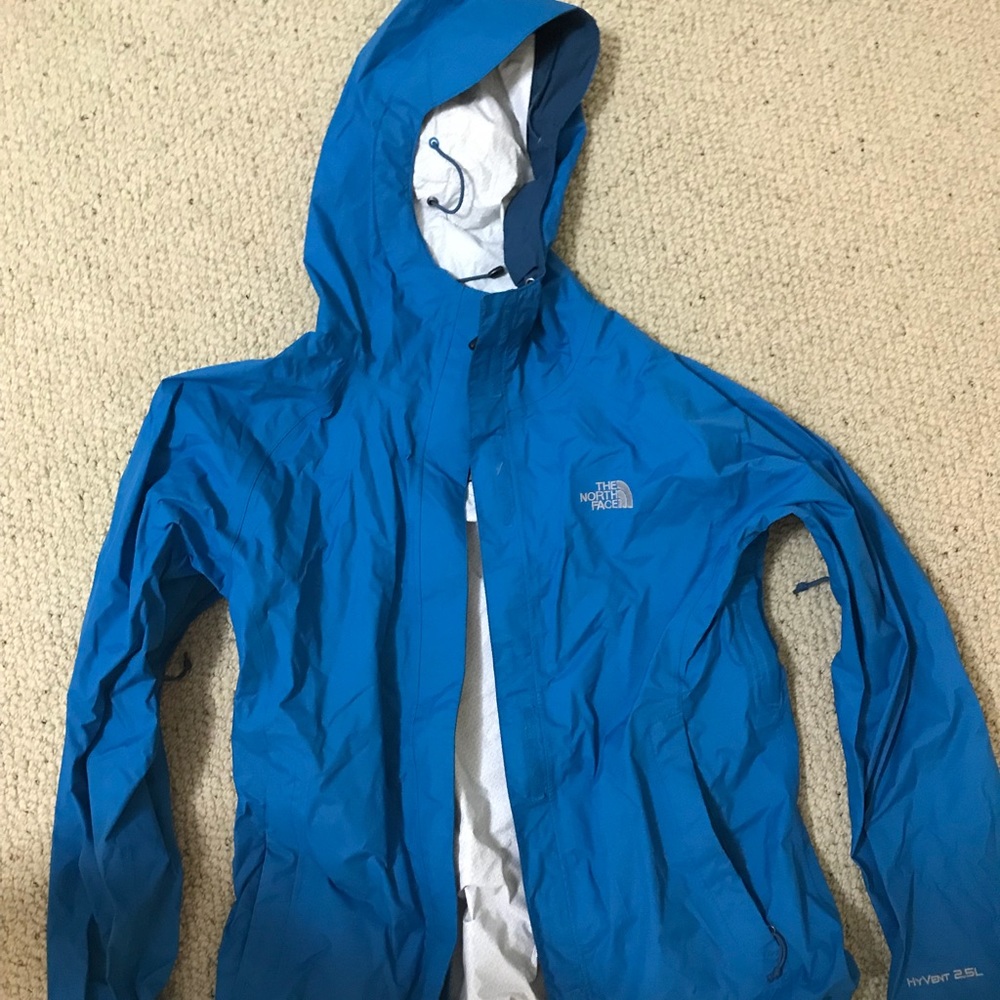 North face rain coat